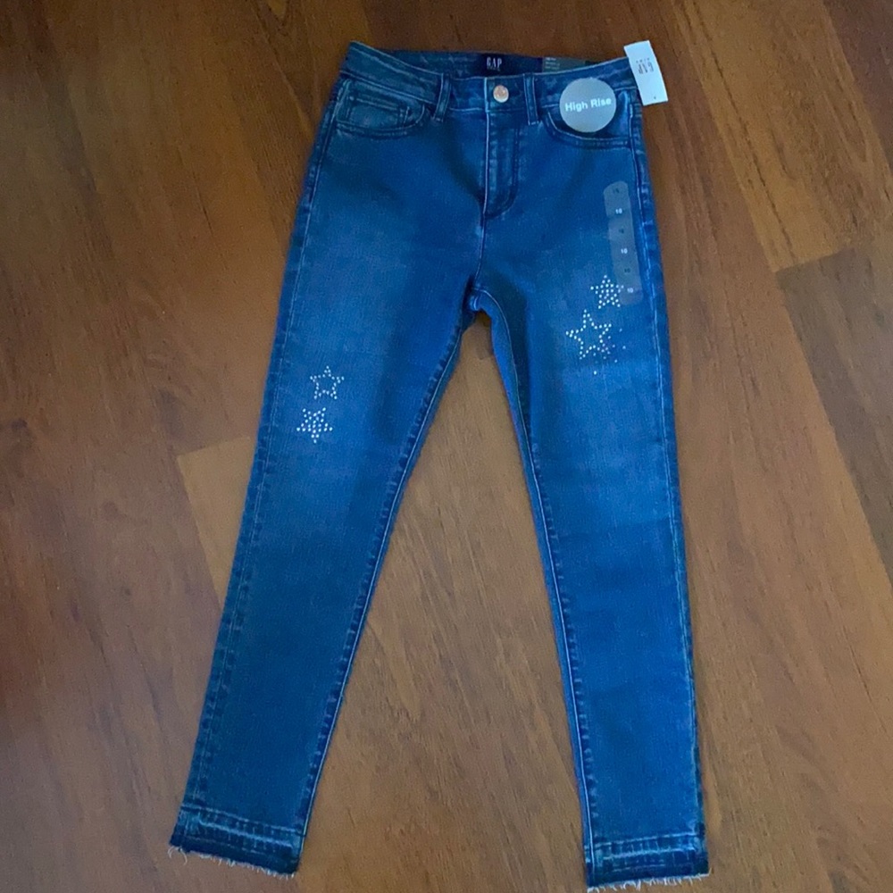 Gap Girls High Rise Denim Jeggings